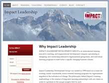 Tablet Screenshot of impactldg.com